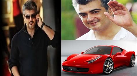 Ajith Kumar Car Collection | Actor Ajith Kumar Cars & Bike Car ...