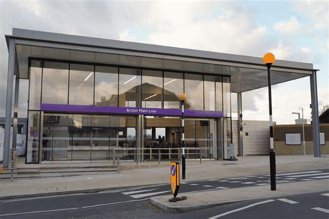 Acton Main Line station reopens with new lifts and entrance