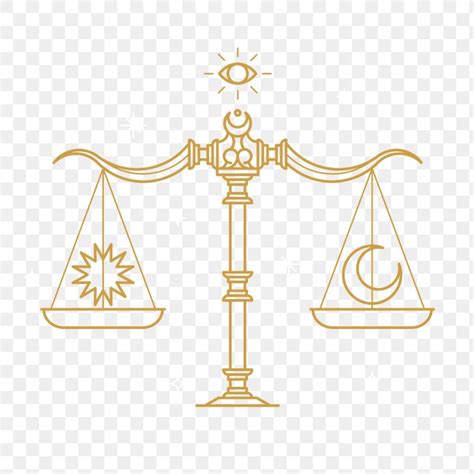 the balance scale with an evil eye on it, as well as two other symbols