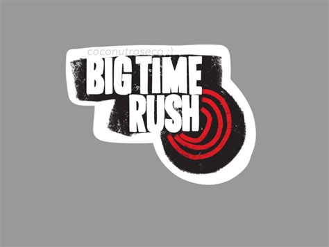 Big Time Rush Logo Sticker Big Time Rush - Etsy