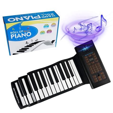 Buy 88 Keys Portable Piano With Storage Bag,Keyboard Hand Roll Piano ...