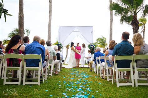 Riu Palace Peninsula Cancun Wedding - Bev and Karen