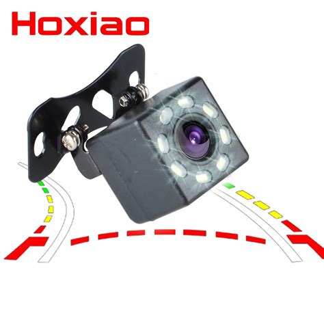 8 LED Car Rear View Parking Camera HD Color Rearview Camera Car Park Monitor 170Degree CCD ...