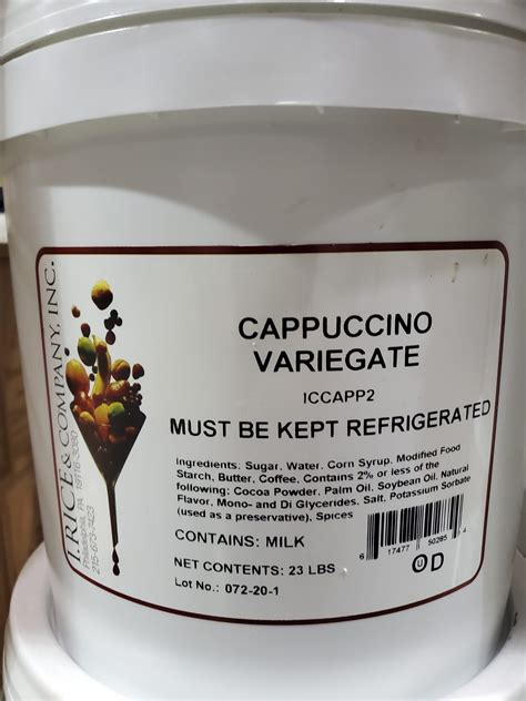 Cappuccino Variegate - Dippin Flavors