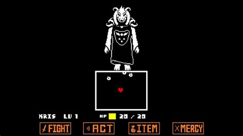 Asriel Dreemur undertale fight part 1 - YouTube