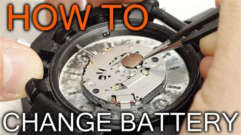 Replacing fossil watch batteries - tewsowl