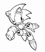 Free Printable Sonic The Hedgehog Coloring Pages For Kids sketch template