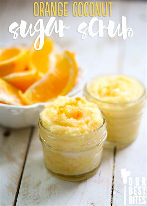 Orange Coconut Sugar Scrub - Our Best Bites