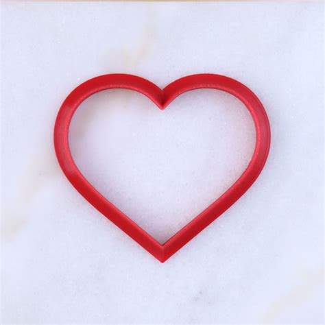 Heart Cutter for Cookies and Fondant – Confection Couture Stencils