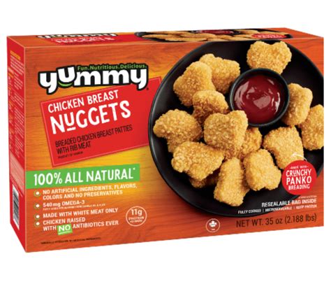 Yummy Frozen Fully Cooked Chicken Nuggets, 35 oz - Kroger