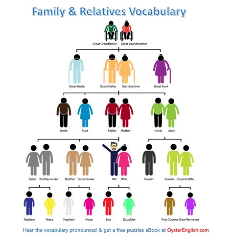 Family Vocabulary in Pictures