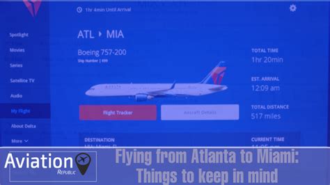 Fly from Atlanta, GA (ATL) to Miami, FL - Definitive Guide