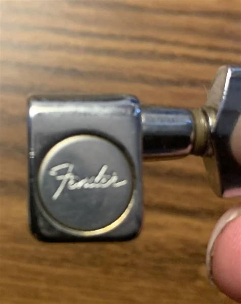 Fender telecaster tuning pegs 1993 - nickel | Reverb