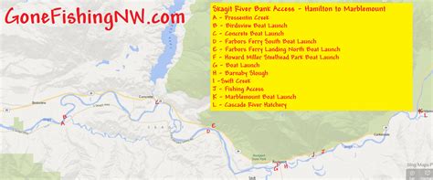 Pink Salmon Skagit River Bank Access - Hamilton to Marblemount | Gone ...