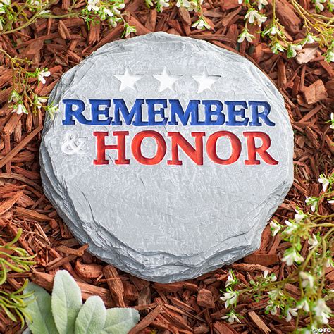 Patriotic Memorial Garden Stone | Halloween Express