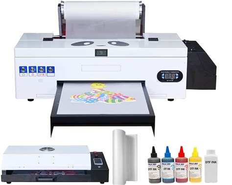 Buy PUNEHOD L1800 DTF Transfer Printer with Roll Feeder,Direct to Film ...