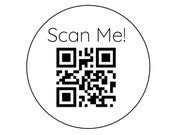 QR Code Stickers QR Code Labels QR Code Business Labels - Etsy