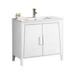 Imperial II 36" Modern Bathroom Vanity, White