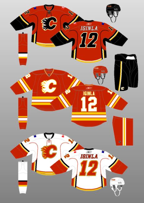 Calgary Flames Jersey History - The Hockey Writers - Calgary Flames ...