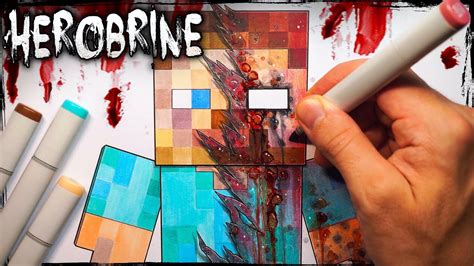 "Herobrine" MINECRAFT'S DARK SECRET Creepypasta Story (Scary Stories) - YouTube