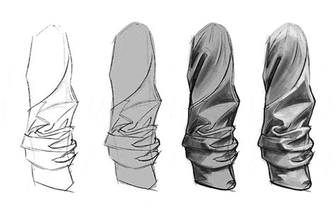 How to Draw Folds in Clothing and Fabric, a Step-by-Step Tutorial – GVAAT'S WORKSHOP in 2021 ...