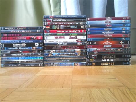 Marvel films collection. : r/dvdcollection