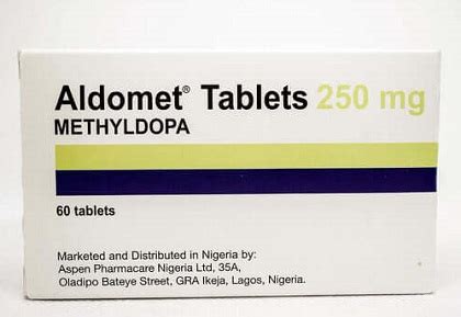 Aldomet Tablet 250mg x60 - DESHAB PHARMACY