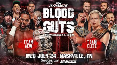 AEW Dynamite Blood & Guts 2024 Results, July 24, Updates - ITN WWE