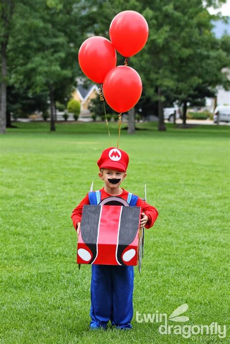 Mario and Luigi Go Kart Costumes » Homemade Heather