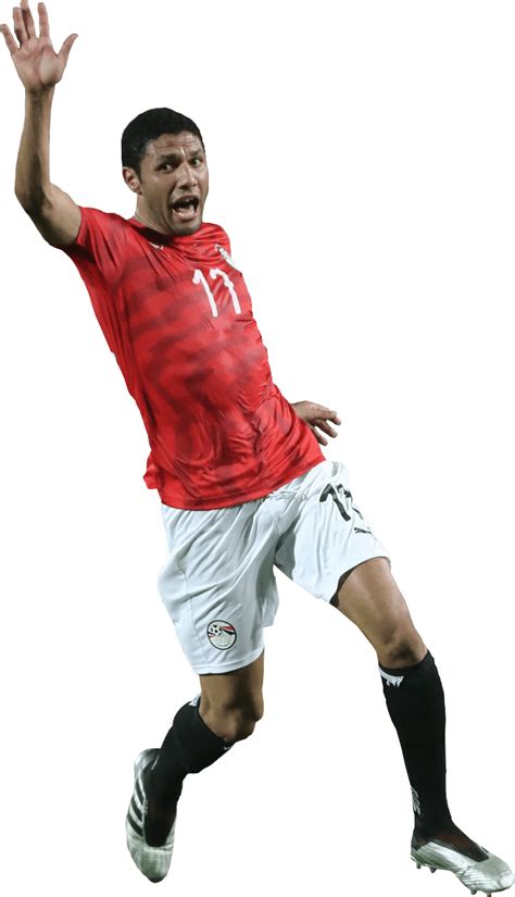 Mohamed Elneny Egypt football render - FootyRenders