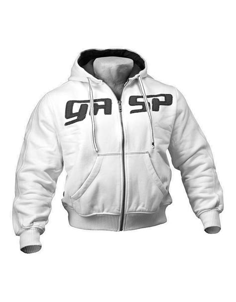 Heavy Weight Hoodie by GASP WEAR (colour: white)