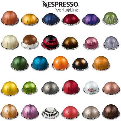 100 NESPRESSO VERTUOLINE CAPSULES COFFEE ESPRESSO Pods VERTUOPLUS ...