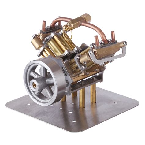 Mini V4 Steam Engine Miniature Steam Engine Model without Boiler ...