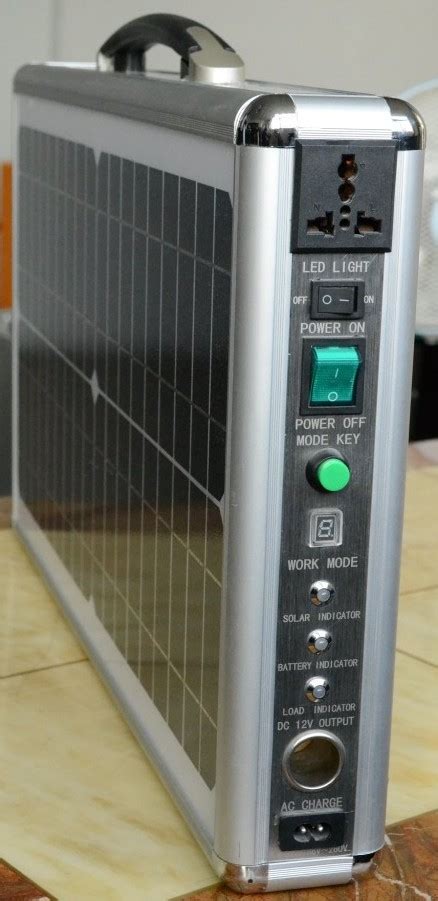 20 Watts Portable Solar Power Generator System