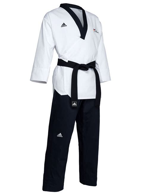 Adidas Adi Poomsae WT Aprobado Taekwondo Uniforme Para Adultos Ropa, Zapatos Y Joyería ...