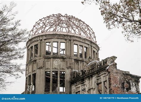 Hiroshima Atomic Bomb Dome, Peace Memorial Museum, Japan Editorial ...