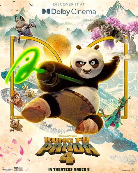 Kung Fu Panda 4 2024 Movies Dvd