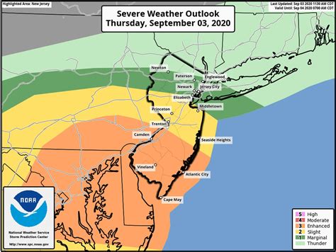 N.J. weather: Severe storms with heavy rain and damaging winds could ...