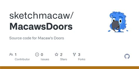 GitHub - sketchmacaw/MacawsDoors: Source code for Macaw's Doors