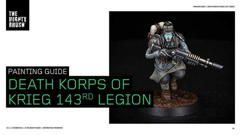 How to paint Death Korps of Krieg painting guide out now! » The Mighty Brush