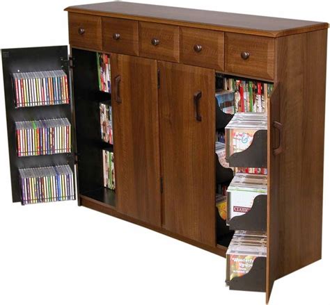 Dvd Vhs Storage Cabinets | Decoração