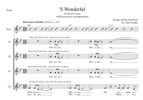 A Cappella Arrangements - Pianomom's Sheet Music