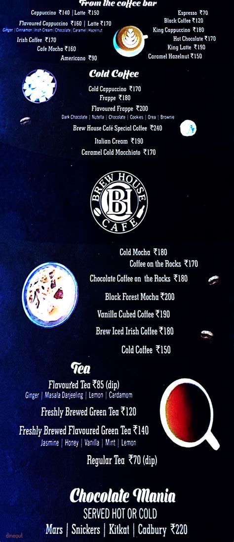 Menu of Brew House Cafe, Near Arenja Plaza, CBD-Belapur, Navi Mumbai | Dineout