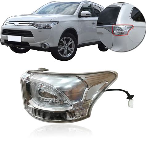 CAPQX For Mitsubishi Outlander 2014 2015 LED Rear Light Tail Light Assembly Rear Brake Taillight ...