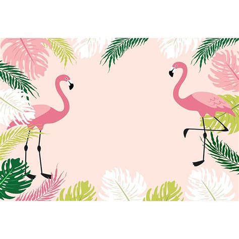 Animal Backdrops Pink Background Flamingo Backdrop G-489 | Backdrops ...