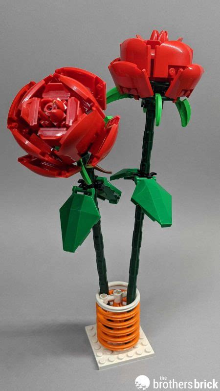 Botanical Boosters - Roses and Tulips join the LEGO flower arrangement ...