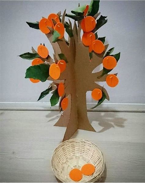 Orange craft ideas for preschoolers What is the most beautiful fruit in ...