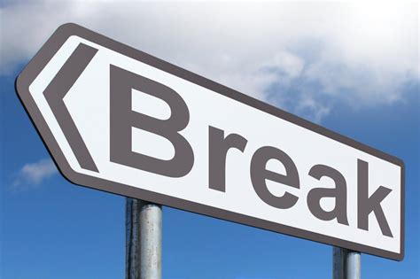 Break - Highway Sign image