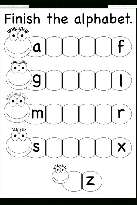 Alphabet Worksheets Print AlphabetWorksheetsFree | ABC Tracing Worksheets