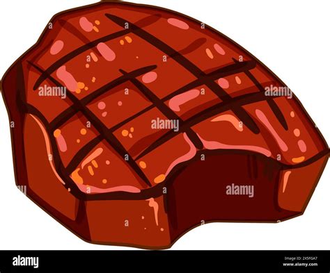 braai steak grill cartoon vector illustration Stock Vector Image & Art - Alamy